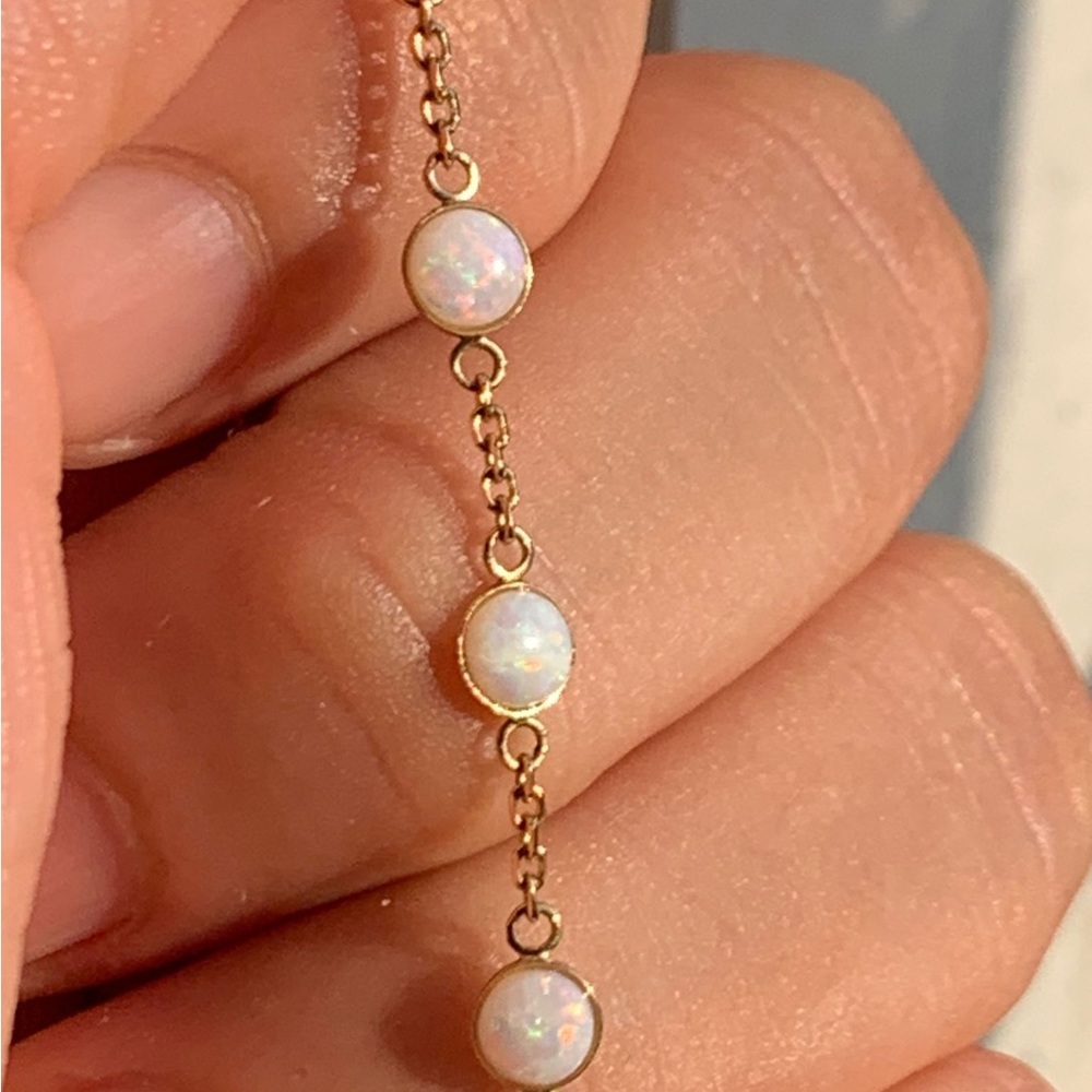 Effy “Aurora” Australian Opal necklace-14k gold - Picture 6 of 14